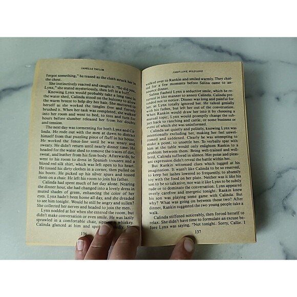 First Love Wild Love By Janelle Taylor Paperback - Picture 6 of 10